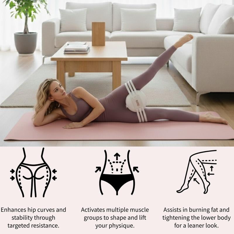 Transform Your Body with the Sportsoul Leg-Shaping Ball: Dual-Direction Kegel Trainer for Women – Ideal for Pelvic Floor Strengthening and Postpartum Recovery with Adjustable Resistance Levels