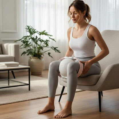 Transform Your Body with the Sportsoul Leg-Shaping Ball: Dual-Direction Kegel Trainer for Women – Ideal for Pelvic Floor Strengthening and Postpartum Recovery with Adjustable Resistance Levels